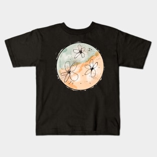 Floral splash Kids T-Shirt